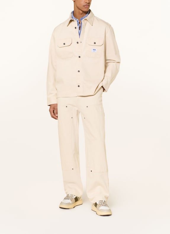 HUGO Jeanshemd EKYNONE Comfort Fit BEIGE