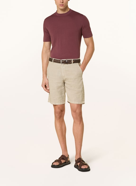 DIGEL Gebreid shirt FERANO DONKERROOD