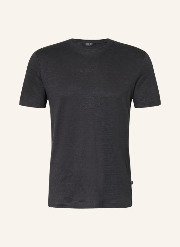 DIGEL T-shirt DARK van linnen DONKERGRIJS