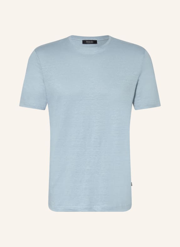 DIGEL T-shirt DARK van linnen LICHTBLAUW