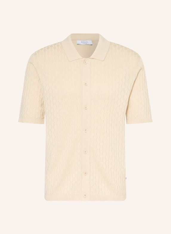 DIGEL move Bluzka z dzianiny AIMO Comfort Fit BEŻOWY