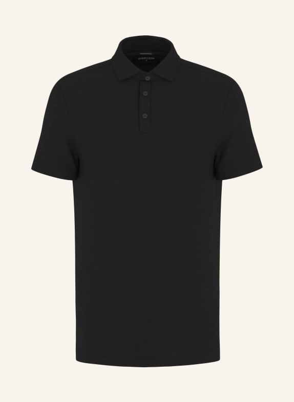 STRELLSON Jersey poloshirt PEPE ZWART