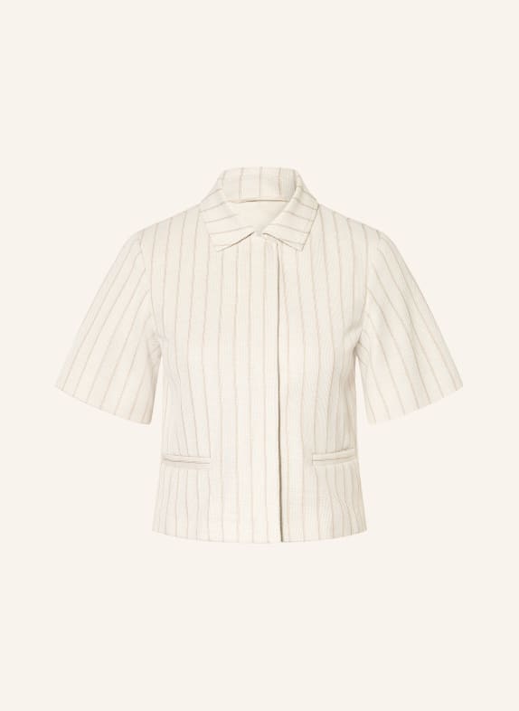 Max Mara Kastenjacke ANGIO WEISS / TAUPE