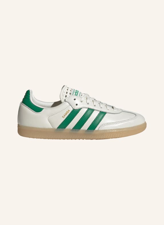 adidas Originals Sneaker SAMBA OG CREME / GOLD / GRÜN
