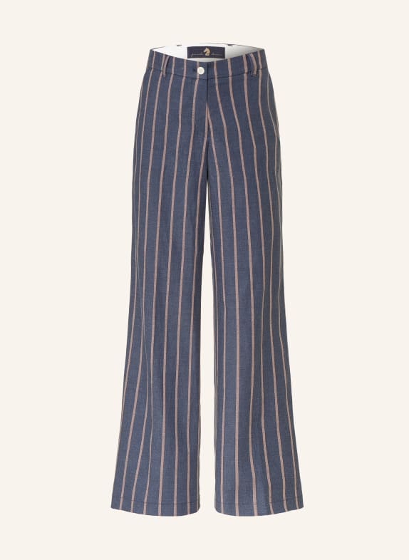 pamela henson Marlene pants DARK BLUE / BEIGE