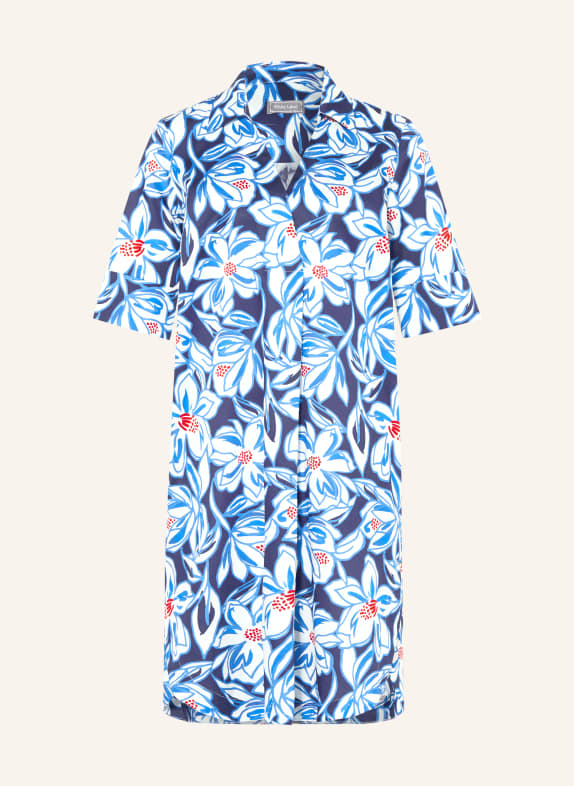 White Label jurk DONKERBLAUW / BLAUW / WIT