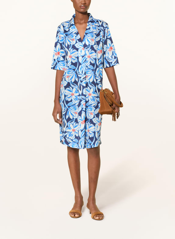 White Label sukienka GRANATOWY / NIEBIESKI / BIAŁY