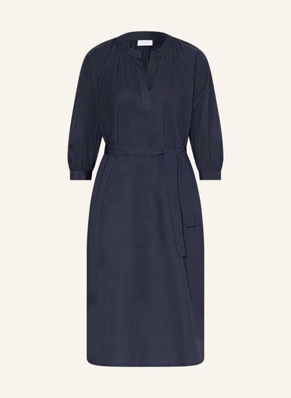 DESOTO Sukienka z rękawami 3/4 GRANATOWY