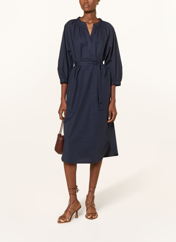DESOTO Kleid mit 3/4-Arm DUNKELBLAU