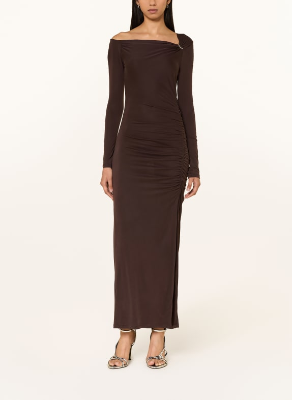LeGer Studio One-Shoulder-Kleid ADLINE DUNKELBRAUN