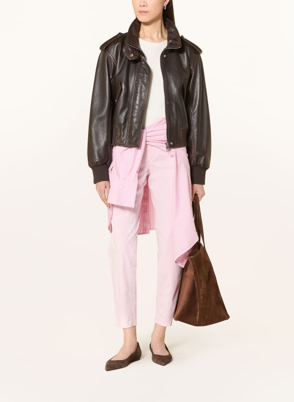 BRAX 7/8-broek CAROLA ROZE