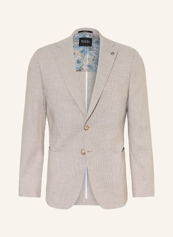 DIGEL Sakko Modern Fit mit Leinen 72 BEIGE