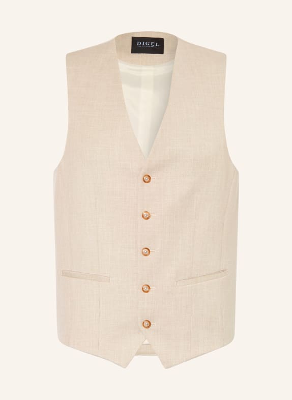 DIGEL EDGAR slim fit colbertvest 74 BEIGE
