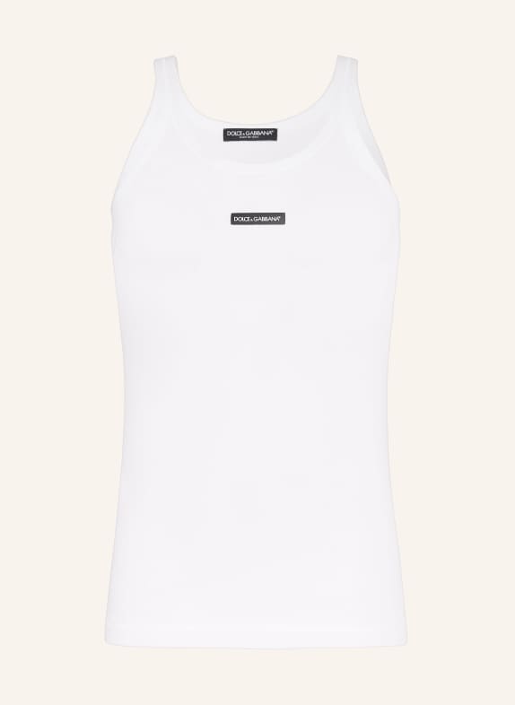DOLCE & GABBANA Tanktop WIT