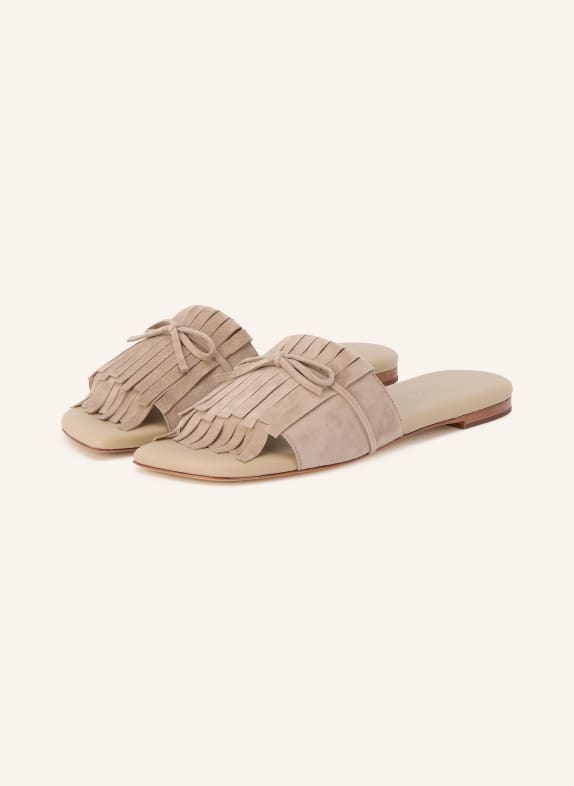 THEA MIKA Pantoletten SONG TAUPE