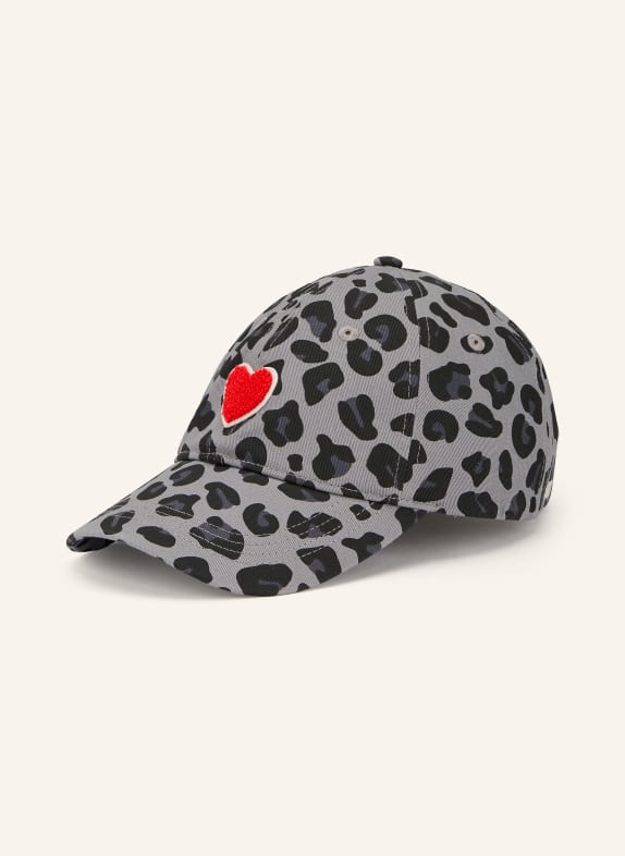 UNIO Cap KOBE HEART GRAU / DUNKELGRAU / ROT