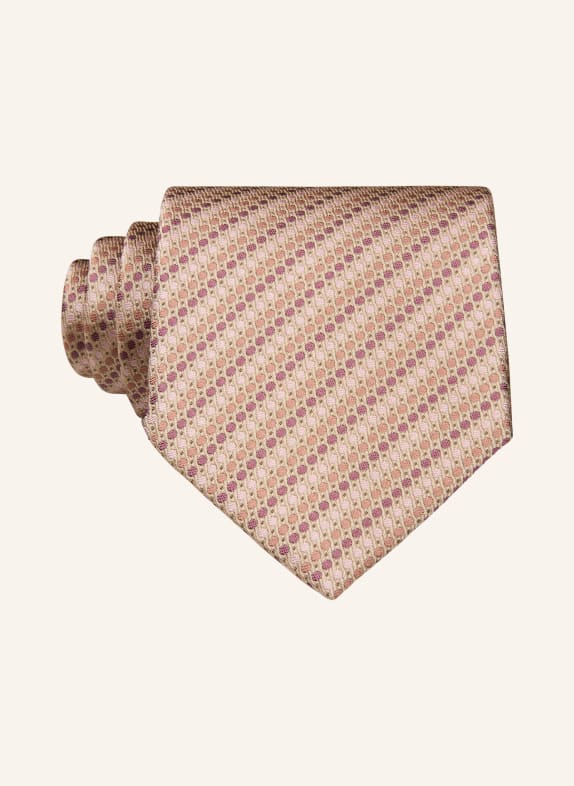 Blick Krawatte ALBERT BEIGE / COGNAC / DUNKELBRAUN