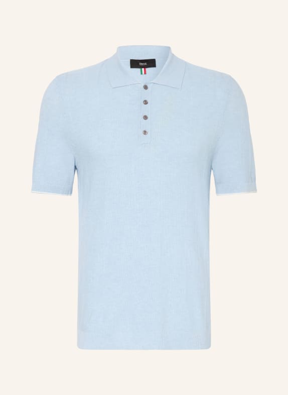 CINQUE Polo en maille CIGIO BLEU CLAIR