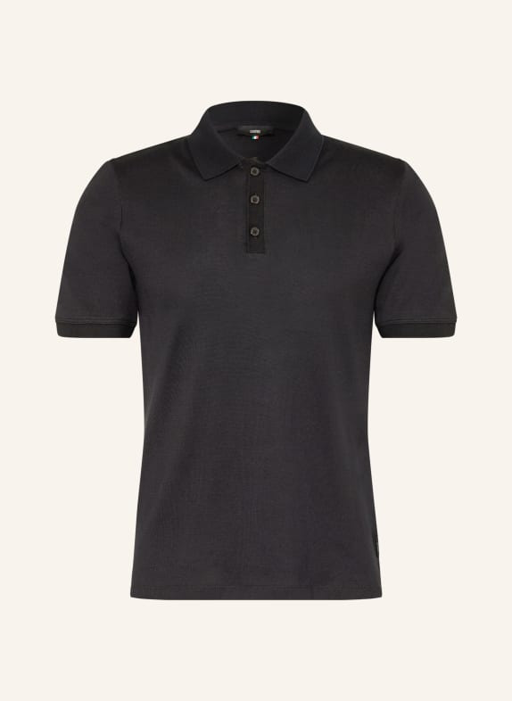 CINQUE CIBOLD Jersey Polo Shirt BLACK