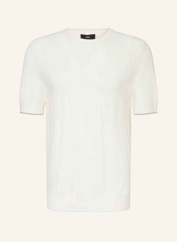 CINQUE T-shirt en maille CIGION BLANC
