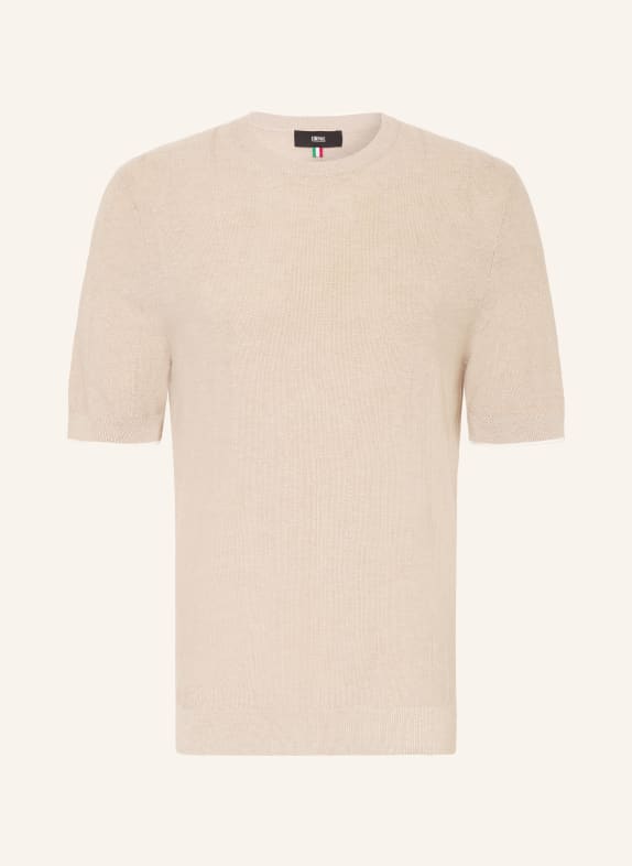 CINQUE T-shirt en maille CIGION BEIGE