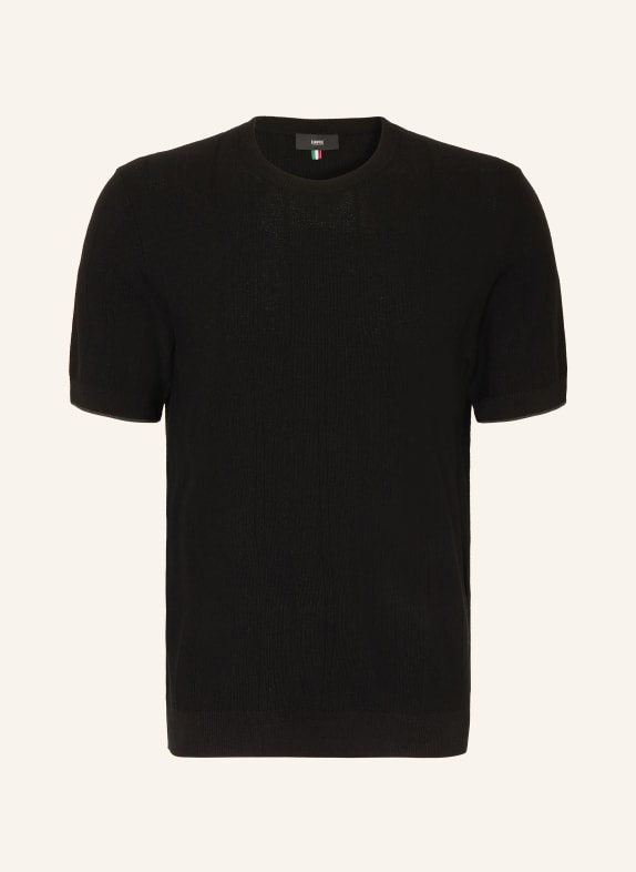 CINQUE T-shirt en maille CIGION NOIR