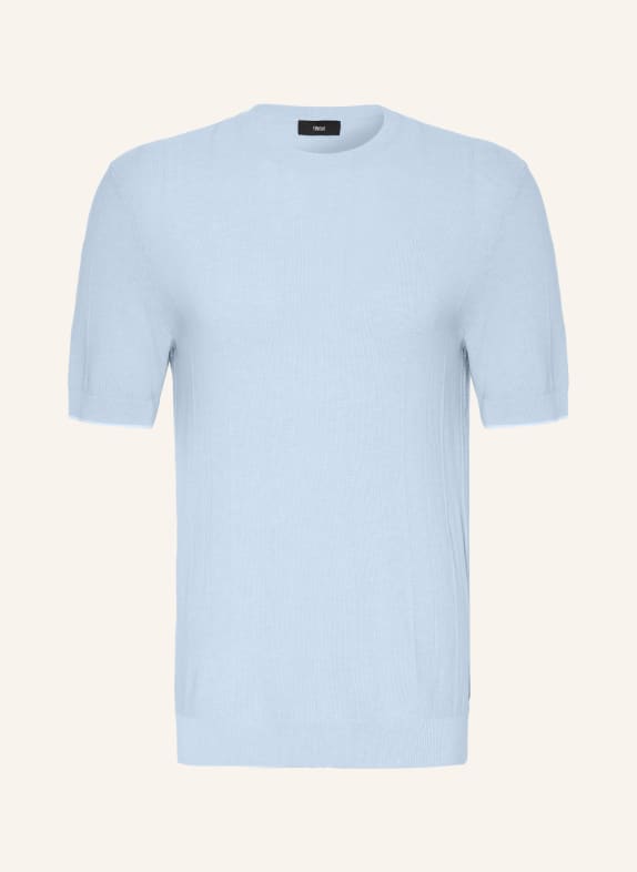 CINQUE T-shirt en maille CIGION BLEU CLAIR