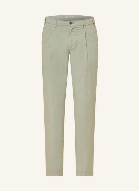 HILTL Chino Slim Fit HELLGRÜN