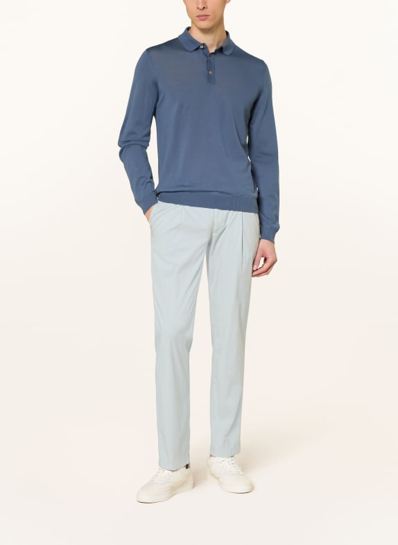 HILTL Chino Slim Fit ALBASTRU DESCHIS