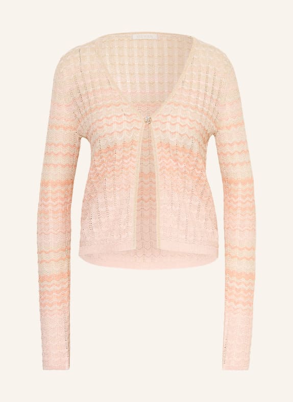 GUESS Cardigan ROSALYN avec fil pailleté SAUMON / OR / BEIGE