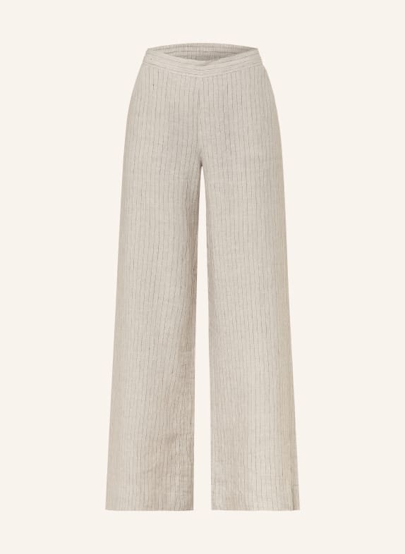 lilienfels Marlenehose aus Leinen BEIGE