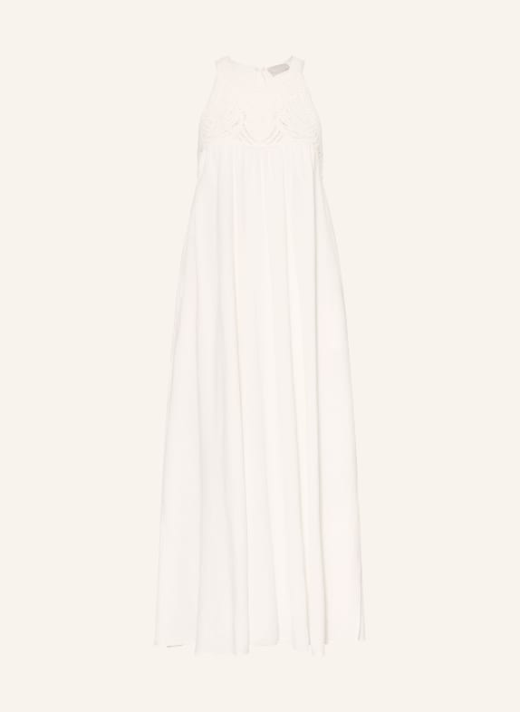 HEMISPHERE Robe en mélange de matières CRÈME