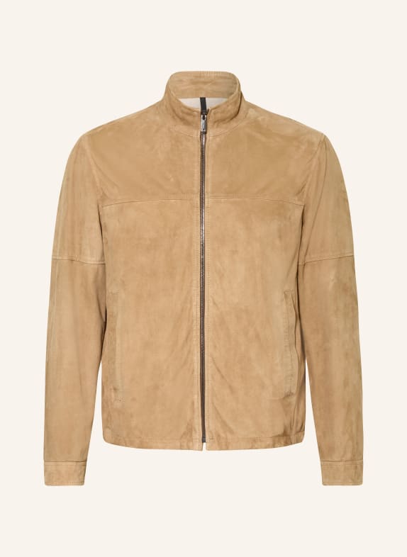 STRELLSON Veste en cuir JIMMY CHAMEAU