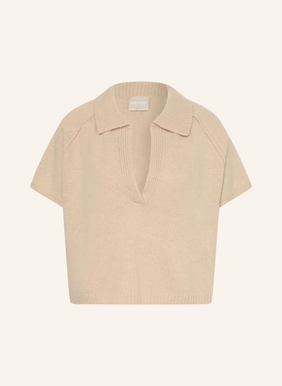 KUJTEN Strickshirt AENOR aus Cashmere BEIGE