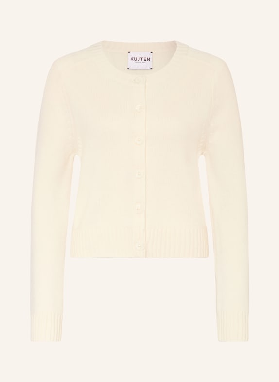 KUJTEN Strickjacke CAROLINE aus Cashmere ECRU