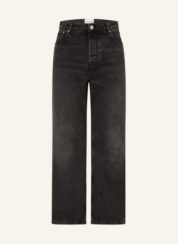 AMI PARIS Jeans met wijde pasvorm 031 NOIR USED