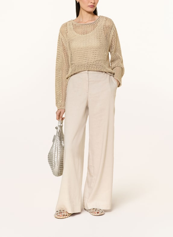 oui Pullover BEIGE