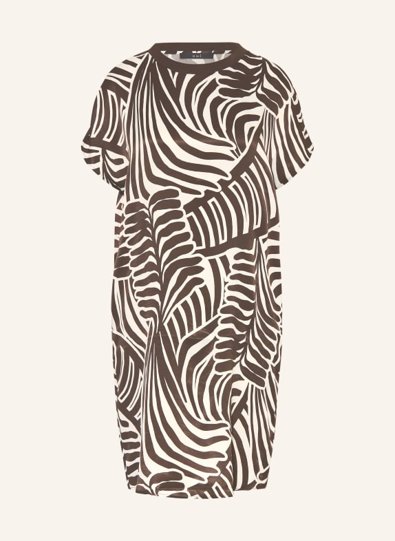 oui Jurk MARRON FONCÉ / CRÈME