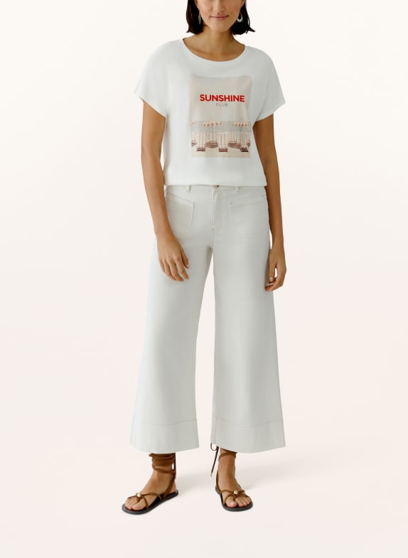 oui T-shirt WIT