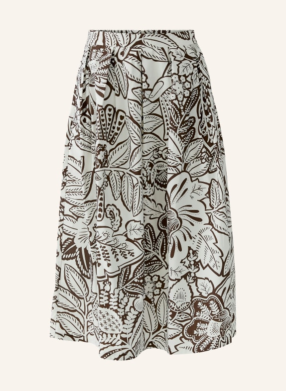 oui Rok WIT / MARRON FONCÉ