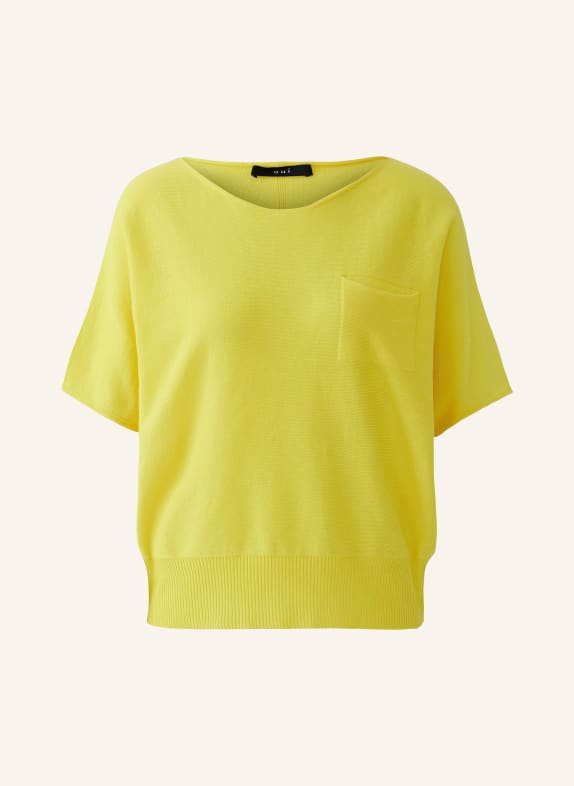 oui Gebreide trui GEEL