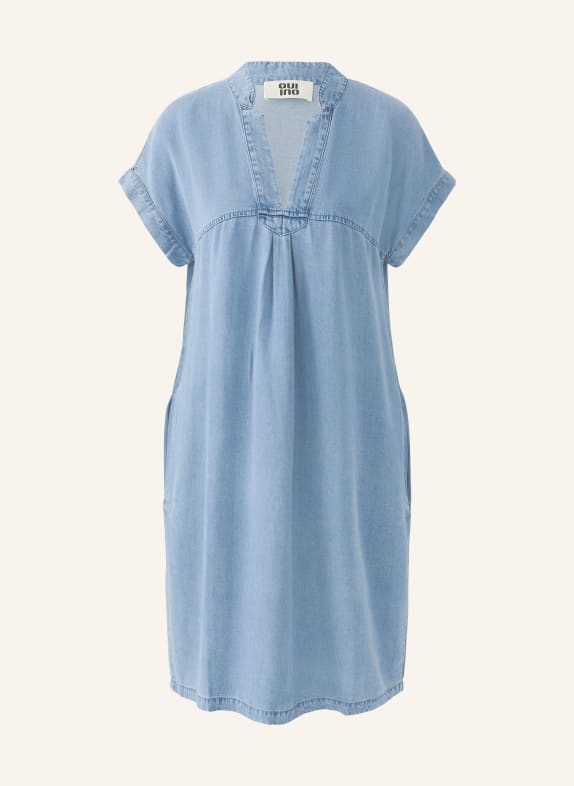 oui Jurk met jeanslook BLAUW