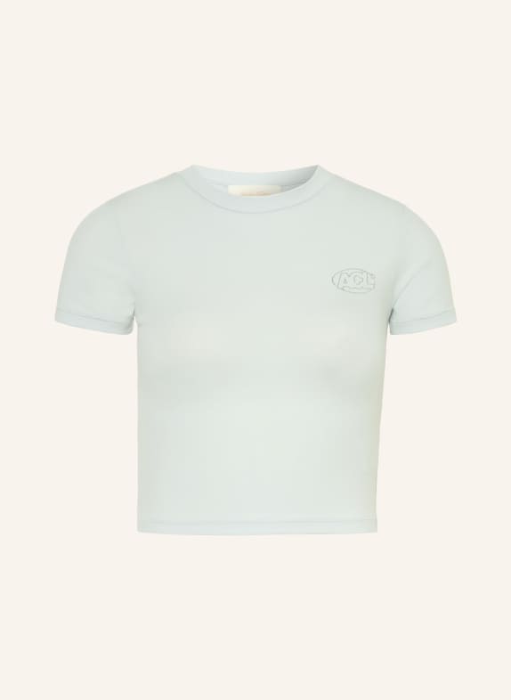 another COTTON LAB Cropped-Shirt ACL BLAUGRAU