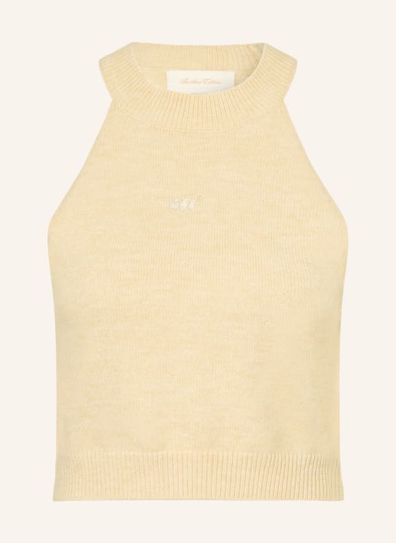 another COTTON LAB Stricktop HELLBRAUN