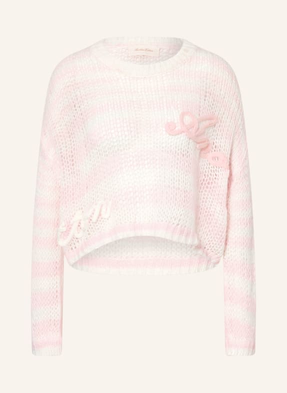 another COTTON LAB pull-over ROSE CLAIR / BLANC