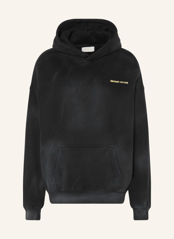 another COTTON LAB Sweat à capuche POST PILATES WASHED NOIR