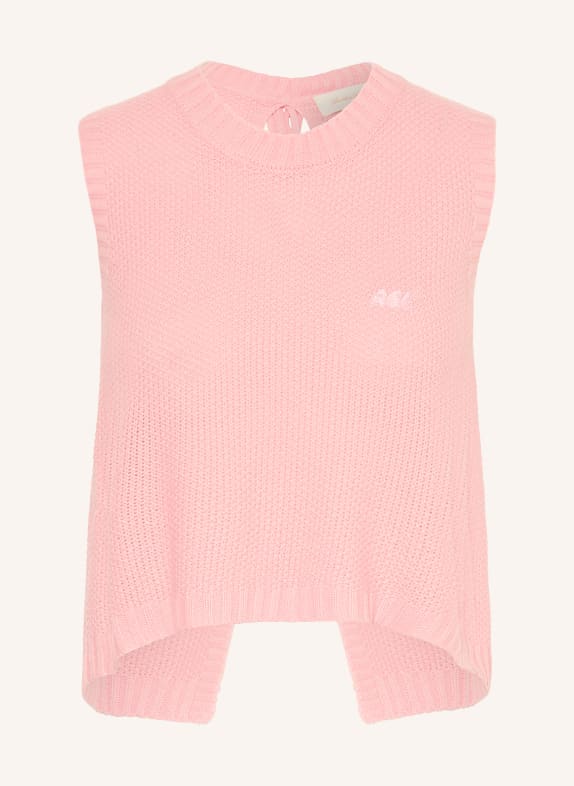 another COTTON LAB knit top PINK