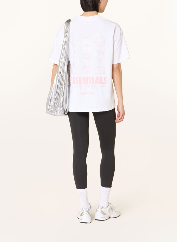 another COTTON LAB T-shirt MAT ESSENTIALS WIT / ROSE CLAIR