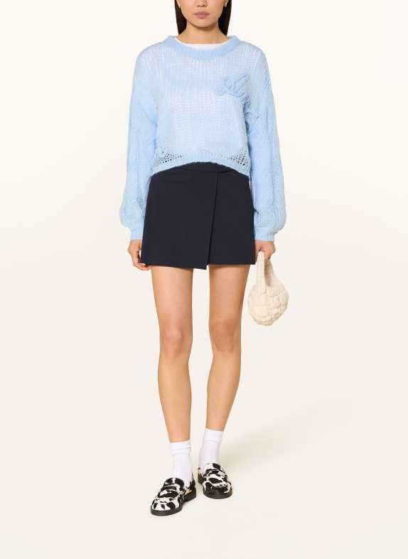 another COTTON LAB trui LICHTBLAUW