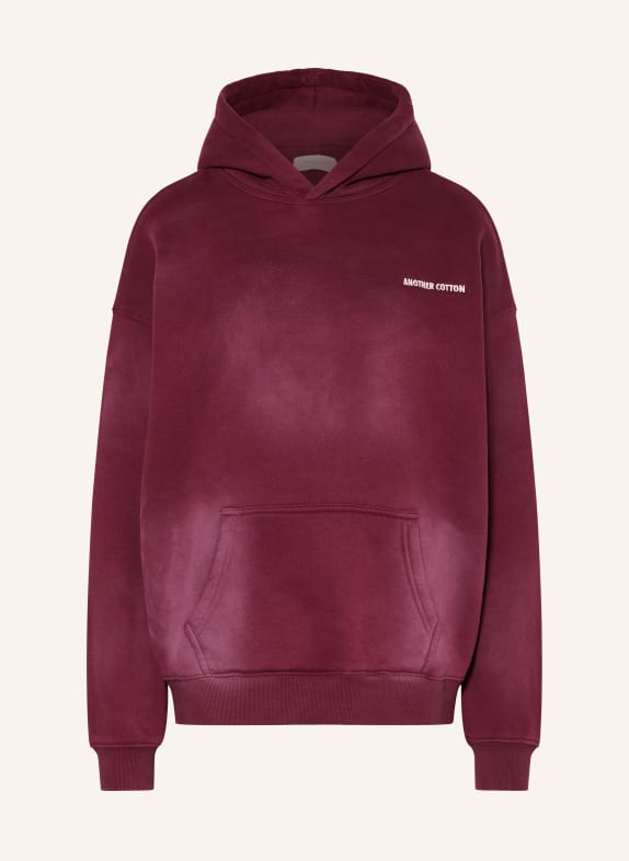 another COTTON LAB sweat à capuche ROUGE FONCÉ
